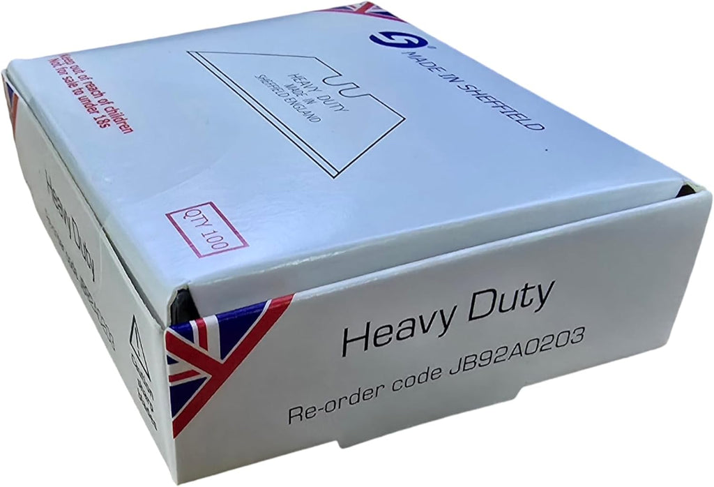 200x Heavy Duty Carpet Cutting Blades for Delphin Handle – Precision Craft Utility Blades