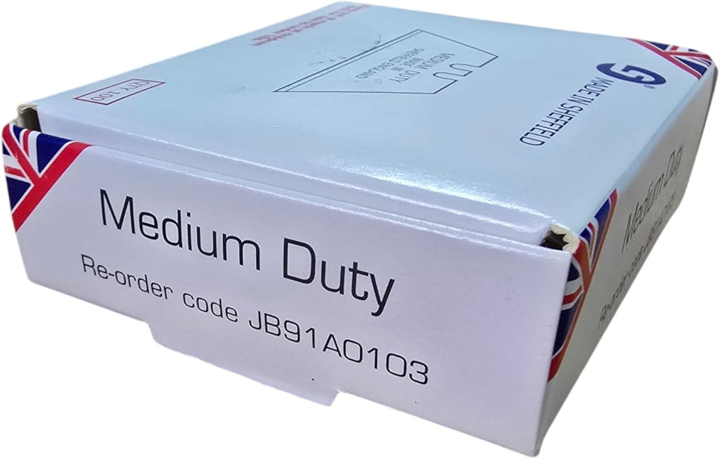 100 x Medium Duty Carpet Cutting Blades For Delphin Knife – Compatible with Delphin Knife – Made in Sheffield, England