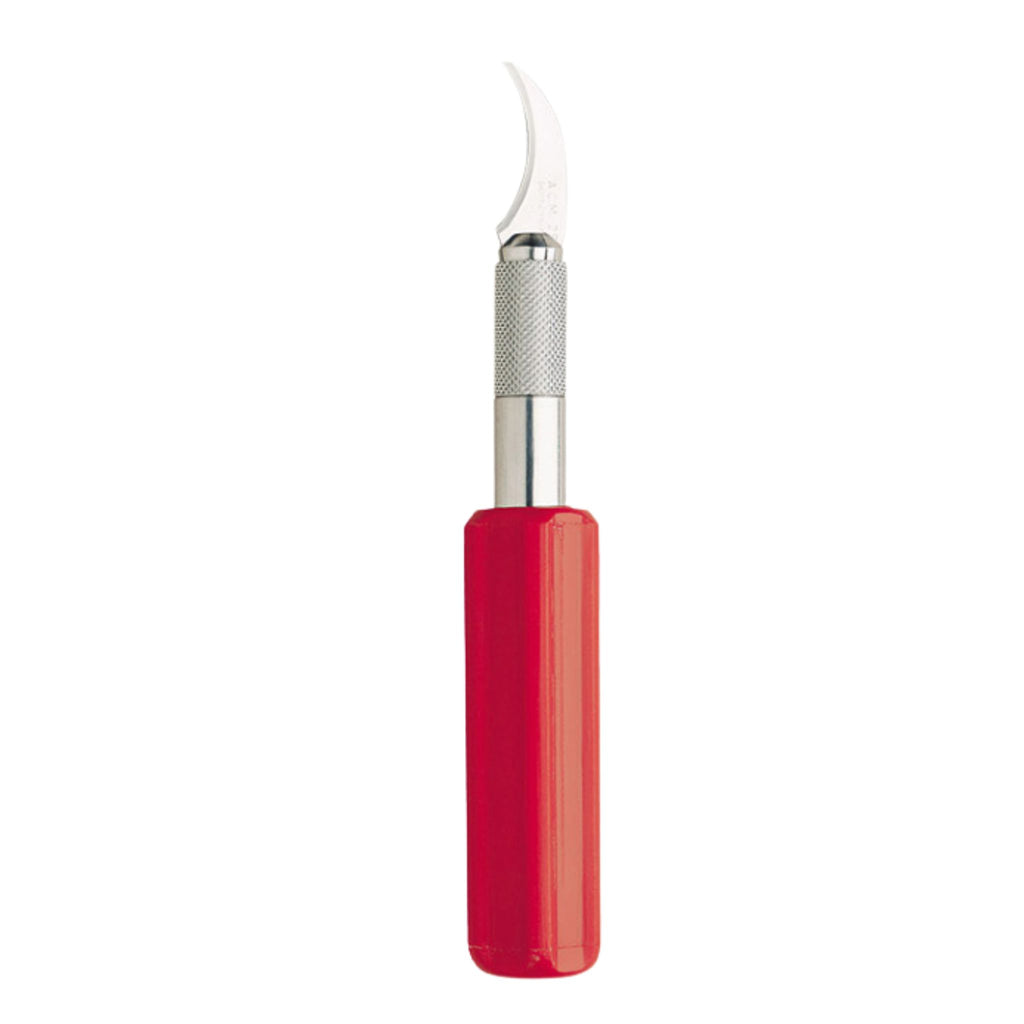 ACM No.5 Heavy Duty Craft Knife Handle Set – Includes No.28 Hooked Blade & Guard | Ideal for Cardboard, Hardwood & Plastics