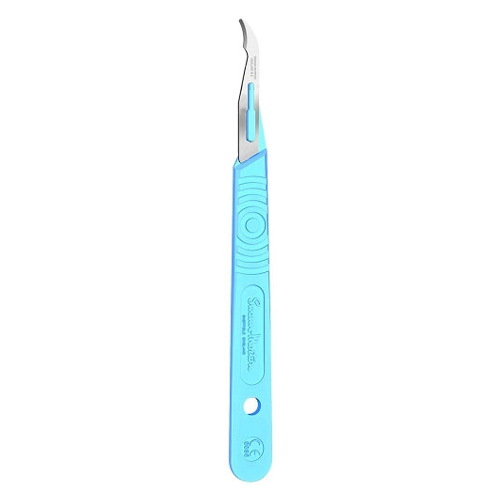 1 x Swann Morton Stitch Cutter - Sterile Surgical Disposable Scalpel, Steel Blades – Made in Sheffield, REF 0526
