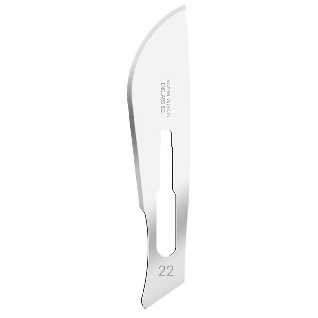 Swann Morton Non Sterile Surgical Scalpel Blade No.22– Non-Sterile (Pack of 100)