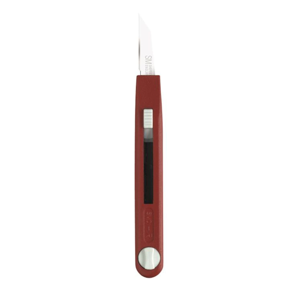 Swann-Morton SM0-R Handle – Heavy-Duty Retractable Metal Handle for DIY, Woodwork & Crafts