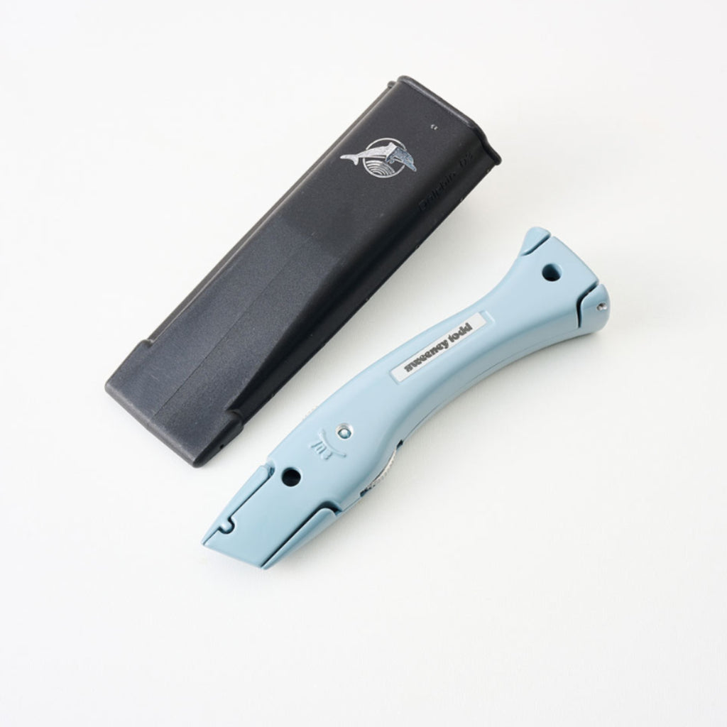 Delphin Knife 10288 with Holster – Pastel Grey Fixed Blade Knife | 44 Colour Options