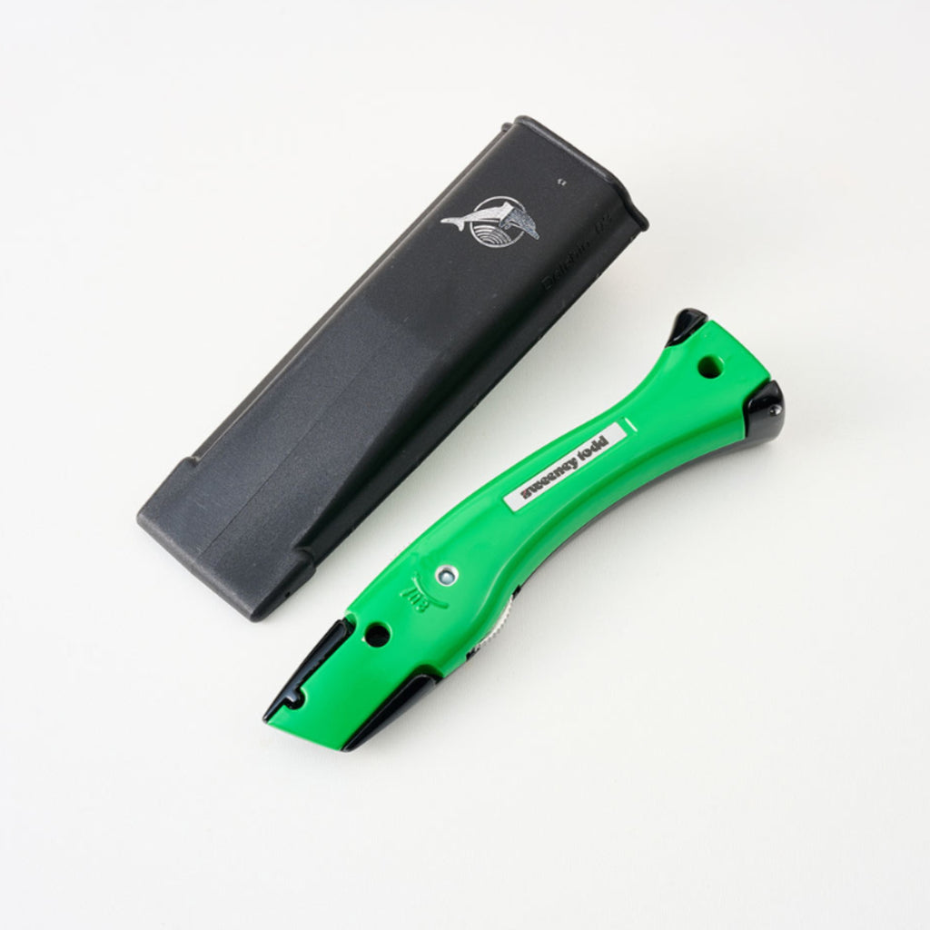 Delphin Knife 10254 with Holster – Green/Black Fixed Blade Knife | 44 Color Options