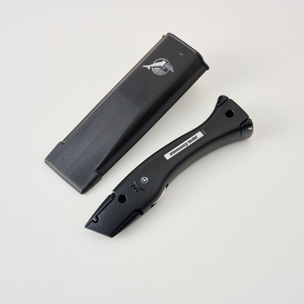 Delphin Knife 10258 with Holster – Matte Black Fixed Blade Knife | 44 Colour Options