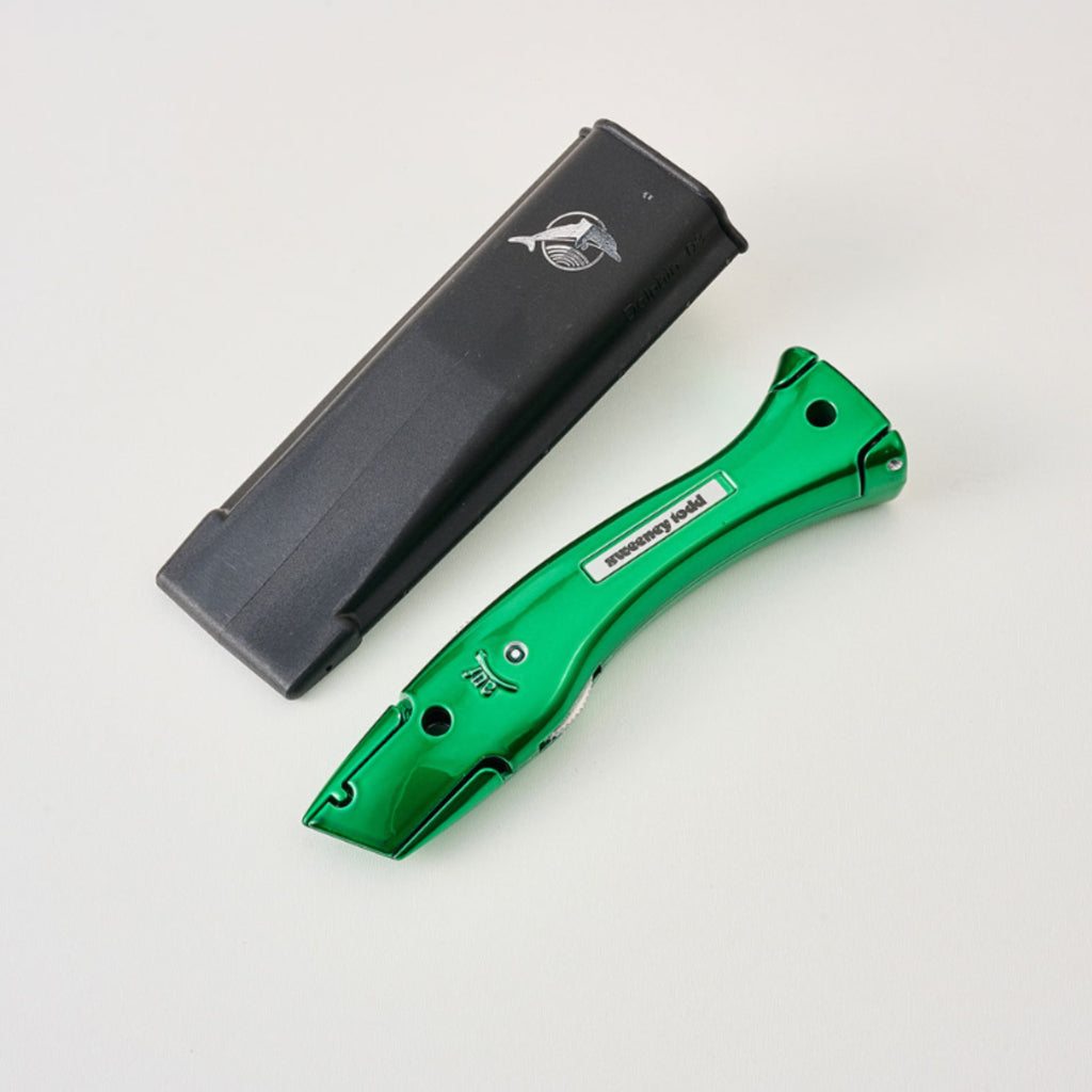 Delphin Knife 10264 with Holster – Candy Green Fixed Blade Knife | 44 Colour Options