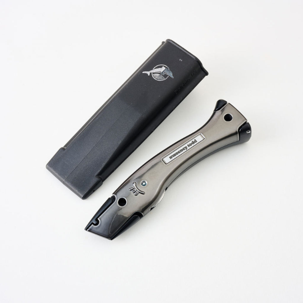 Delphin Knife 10283 with Holster – Matt Black & Candy Black Fixed Blade Knife | 44 Colour Options
