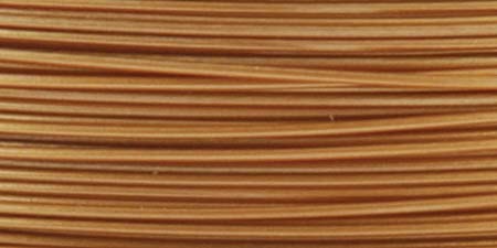 Beadalon Stringing Wire 19-Strand .015" X30'-Satin Gold