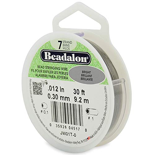 Beadalon Wire 7 Strand Bright 9.2 m 0.3 mm
