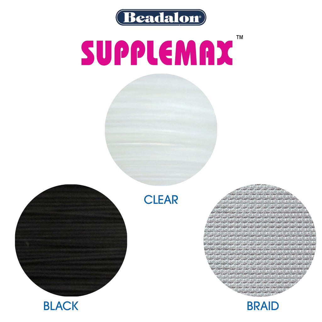 Beadalon SuppleMax .01" X82'-Clear