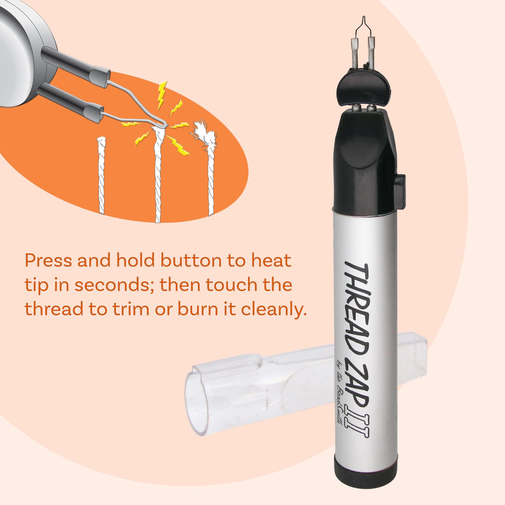 Burn Thread The Beadsmith ThreadZap Craft Burner – Thread Zapper for Burning and T ...