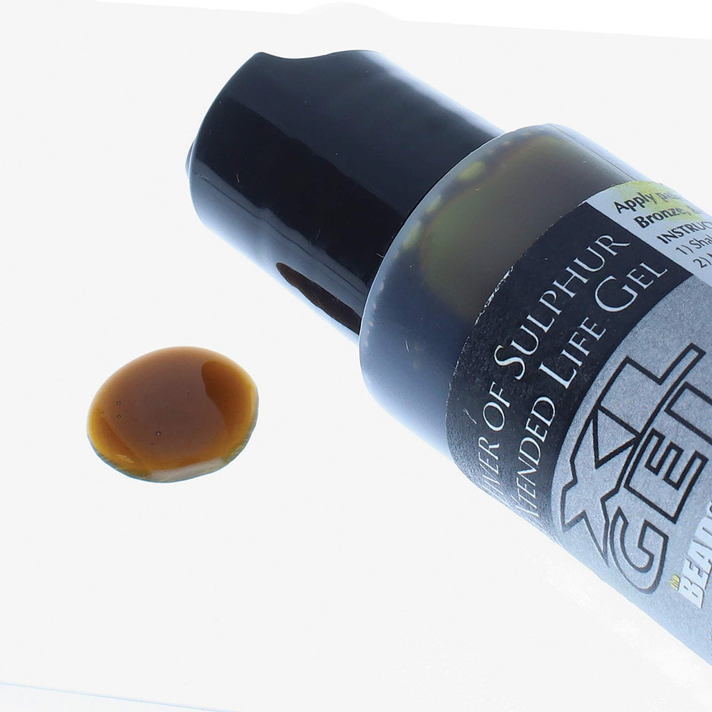 The Beadsmith XL Gel, Liver of Sulfur Extended Life Gel, 1 Fluid Ounce (29ml) Bottle