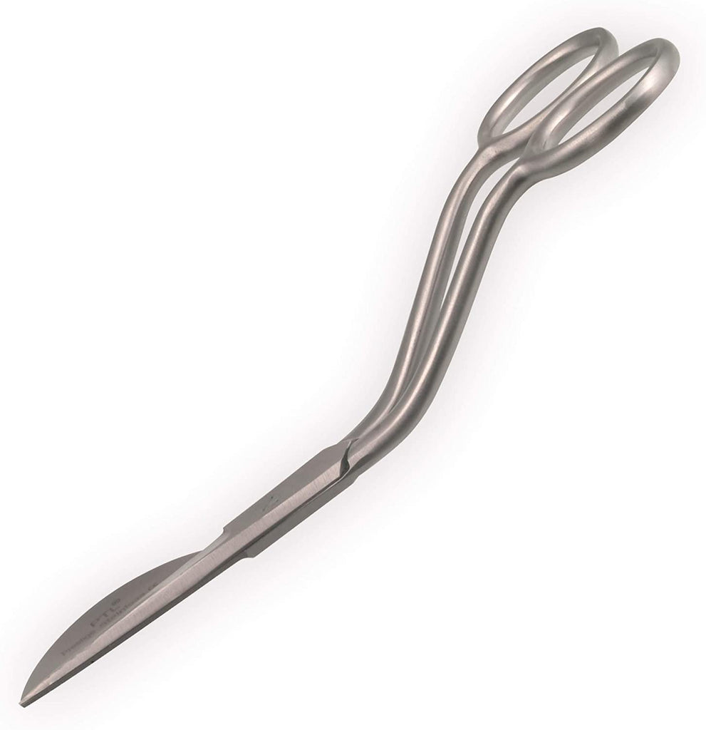 Duckbill Applique Scissors Embroidery Fabric Dressmaking Napping Steel Curved Paddle Shaped Handles Arts & Craft PTL®