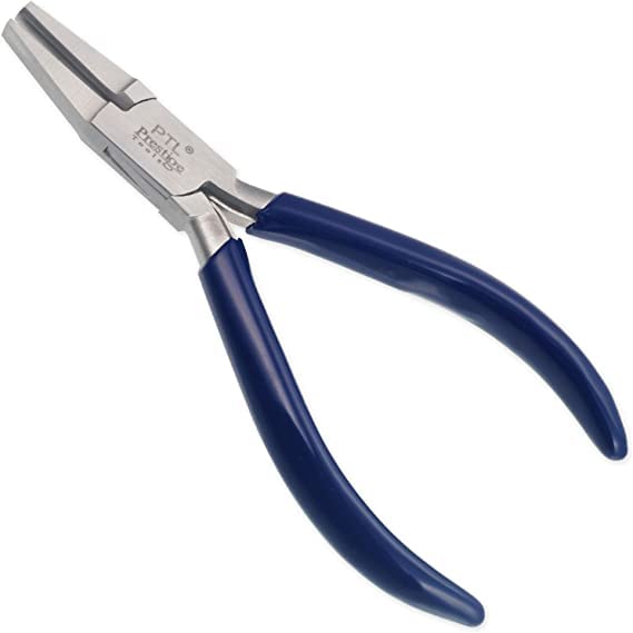 Half Round Flat Nose Pliers, 13cm Forming and Looping Tool for Jewellery Making & Crafts