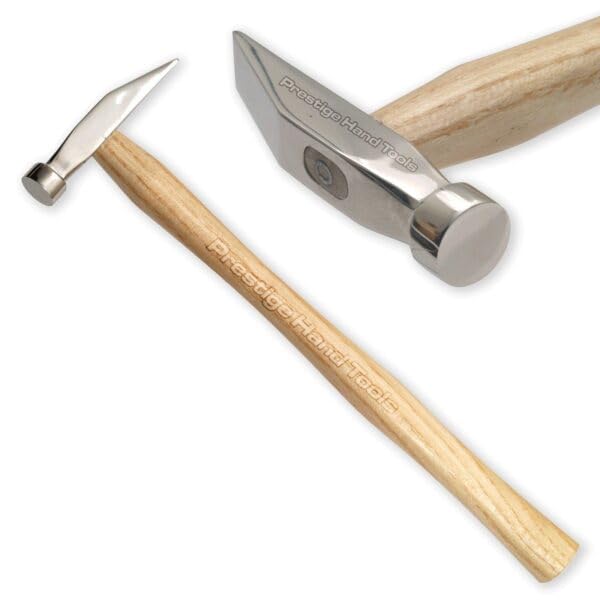 Goldsmith's Cross Peen Hammer – Flat Face Planishing Jewellery Tool