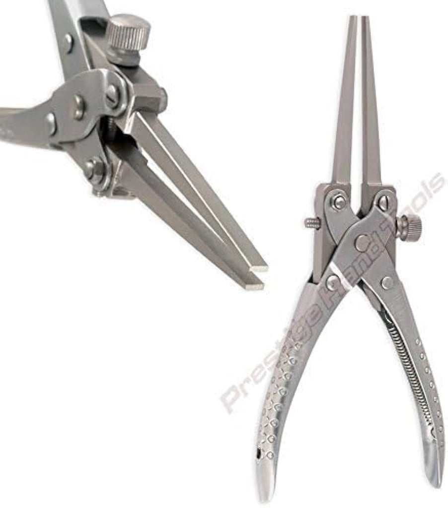 Parallel Action Long Flat Nose Pliers, 22cm Jewellery Making & Musical Instrument Repair Tool