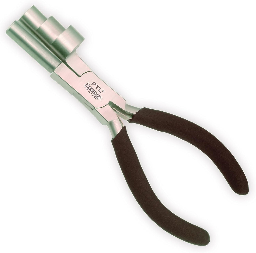 Wrap and Tap Big 3-Step Round Pliers, 13x16x20mm Wire Bending Bail Making Tool for Jewellery Crafts