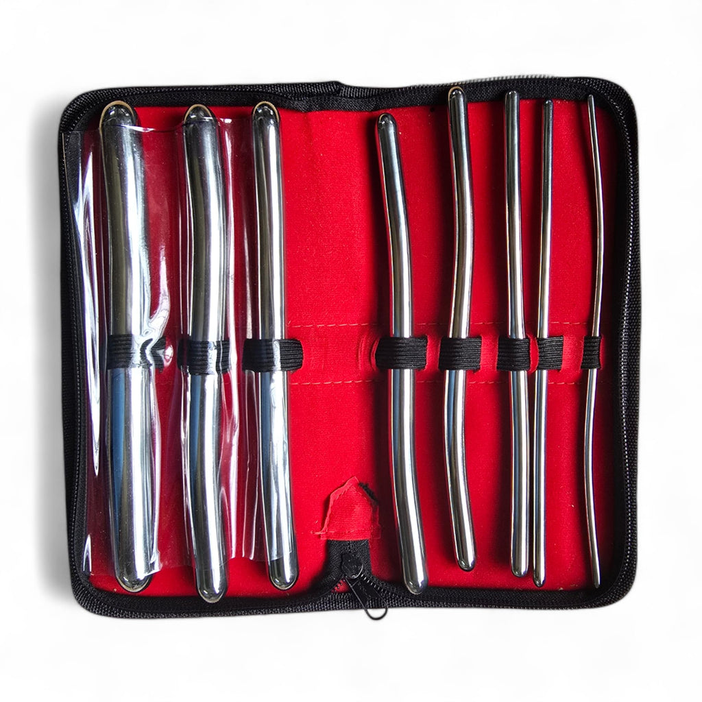 Hegar Uterine Dilator Set, Double Ended Dilators, 8 Pieces