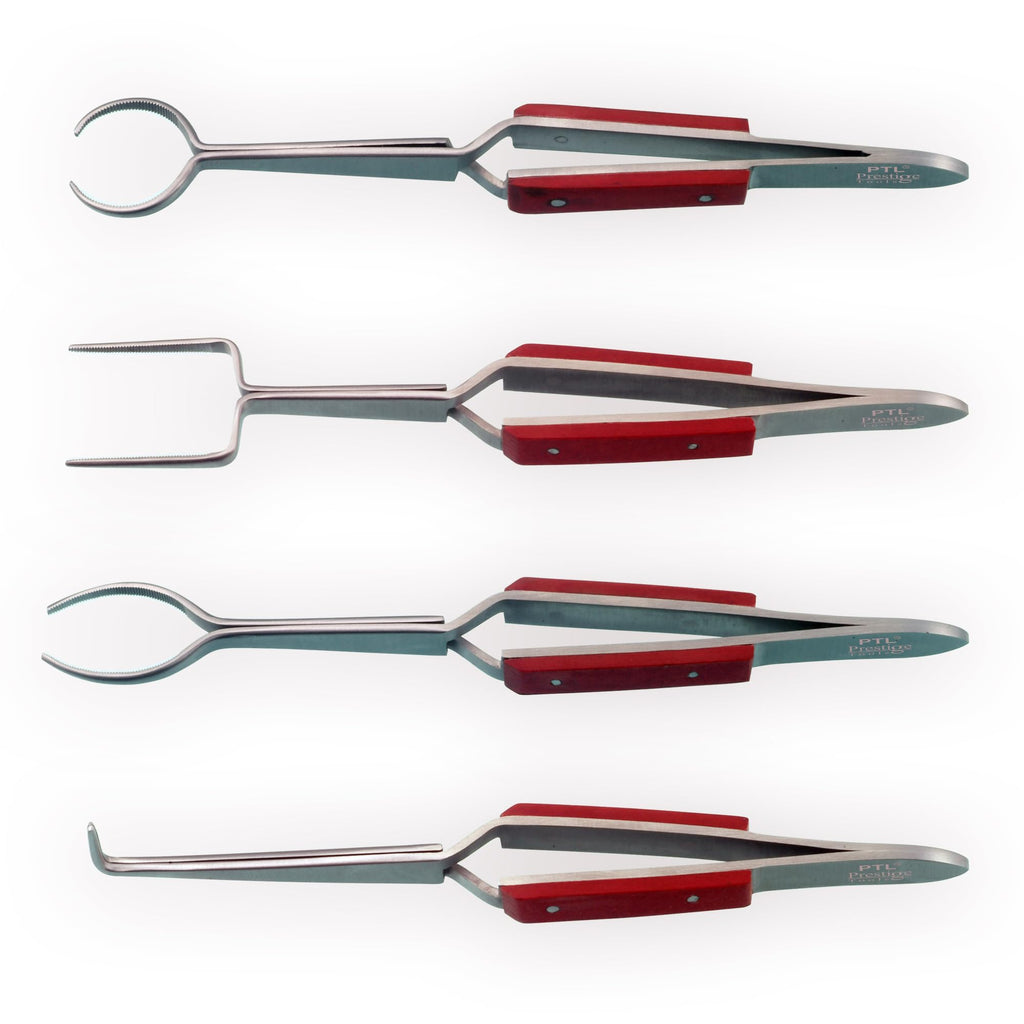 Soldering Tweezers Square Oval Round 90° Angled Self locking Cross Action Jewellery Making Tools Watch Hobby Craft Tools Gift Ideas PTL®