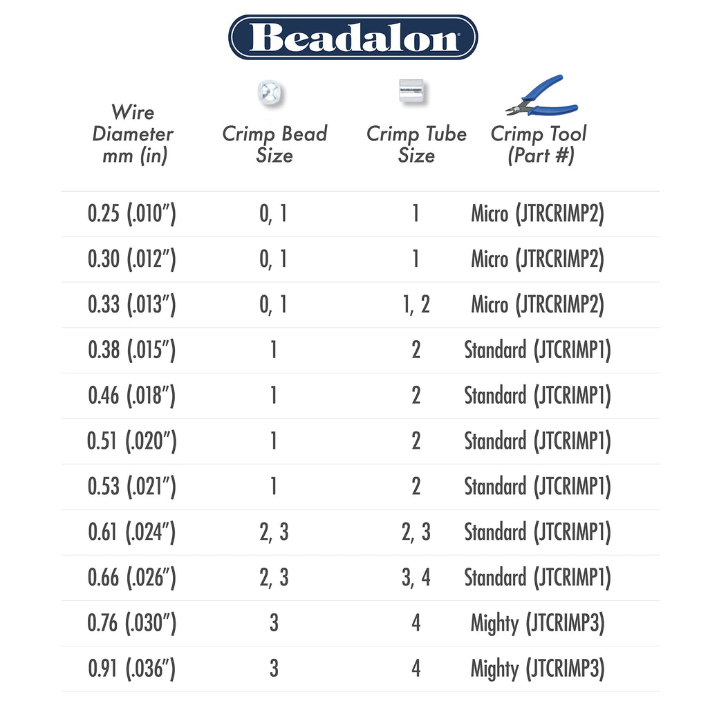 Beadalon Silver Plated Stringing Wire 49-Strand .024-inch x 10'-Silver-Plated