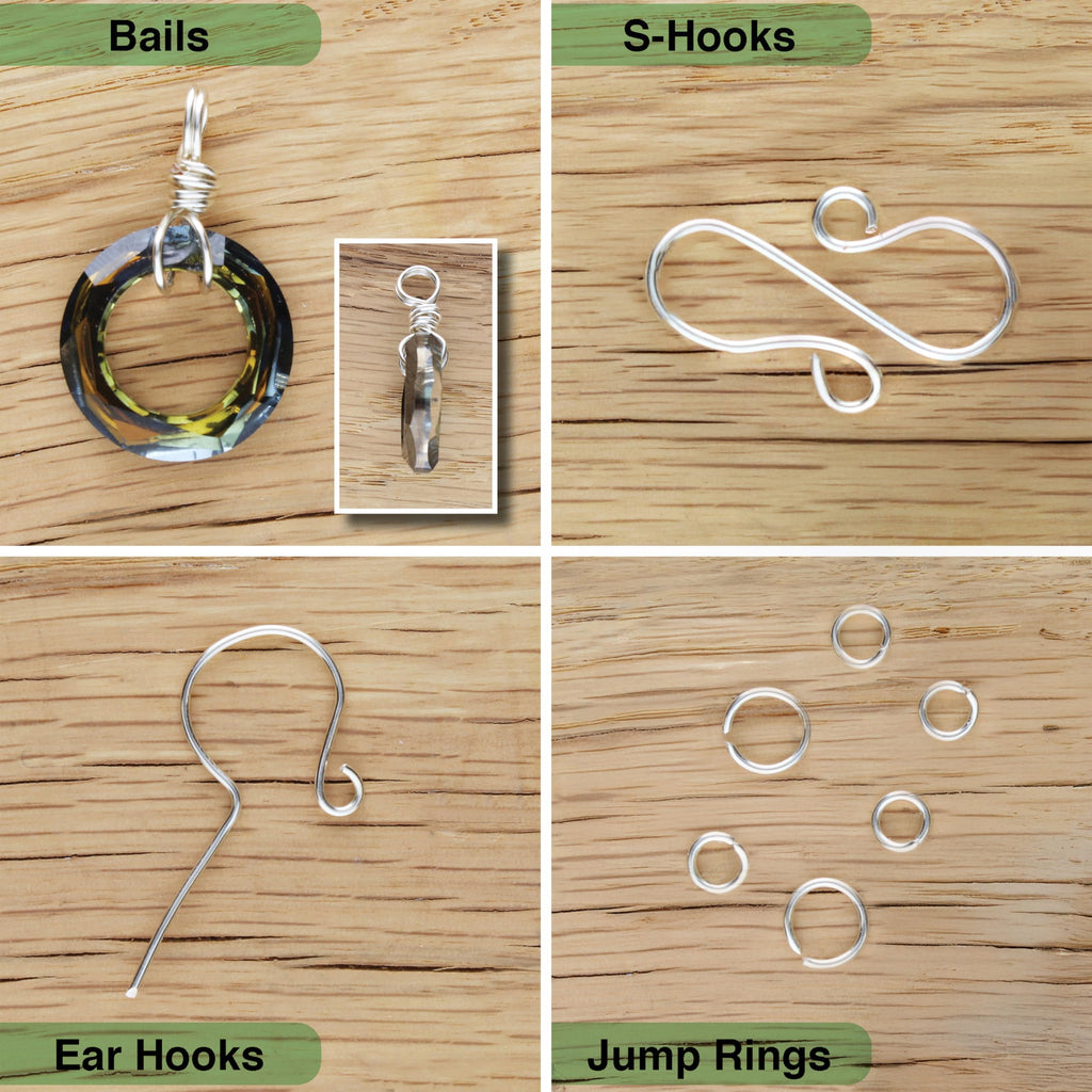 The Beadsmith Wire Looping Pliers – Create 6 Sizes (Ranging 2-9mm) of Loops & Jump Rings, 5.5" Long (140mm), Polished Steel Head & PVC Comfort Handle