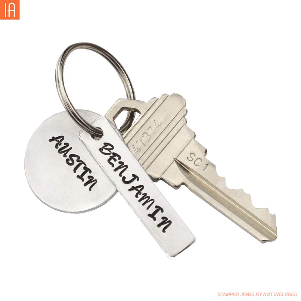 ImpressArt Metal Stamping Kit, Bridgette Basic Starter Set with 27 Uppercase 3mm Letter Stamps & Essential Tools for Jewelry Making