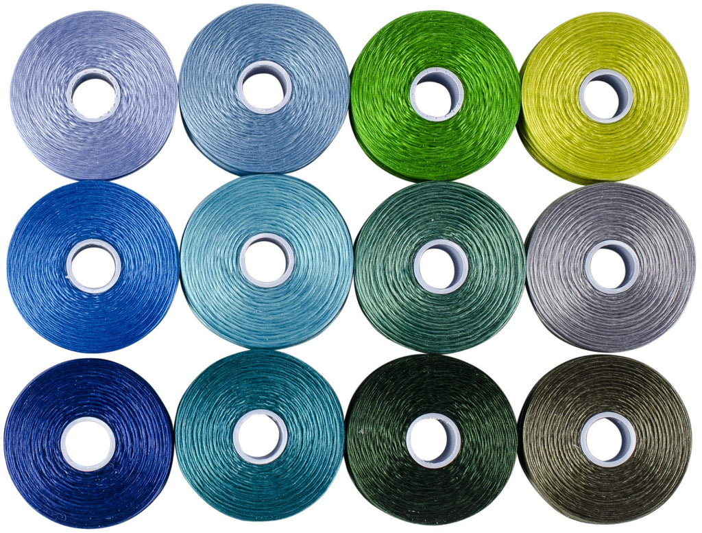 HELBY IMPORT CO. S-LON Bead Thread Mix 2, Nylon, Multi, One Size