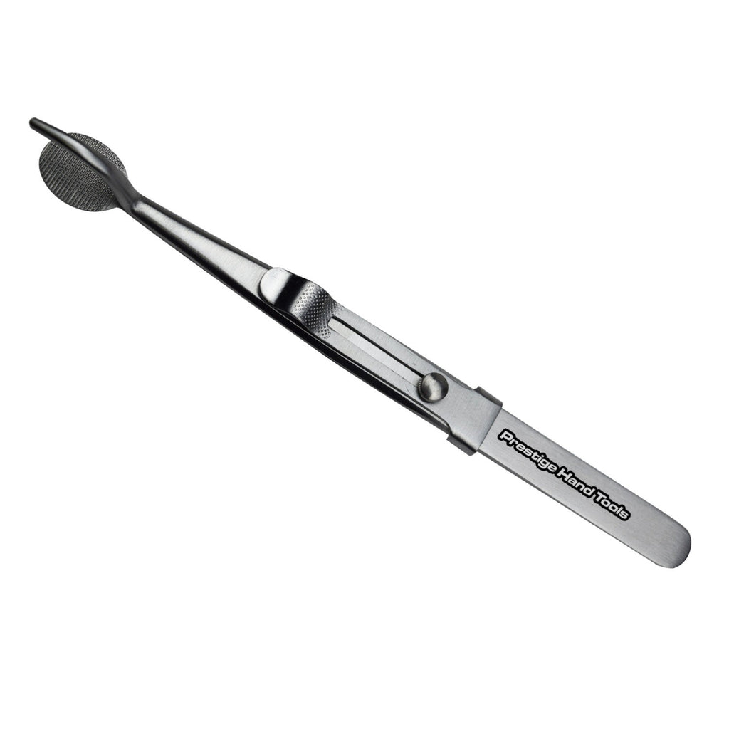 Prestige Soldering Tweezers Head & shank locking tweezers Jewellery making tools #03611