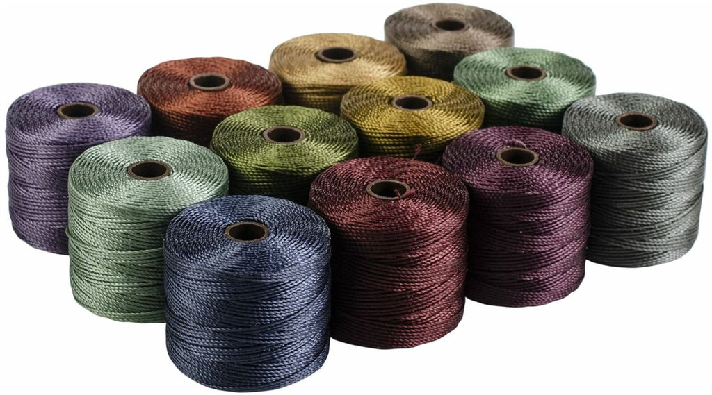 Beading Cord S-Lon Forest  Beading Cord Mix Spool , Beadsmith , Jewellery Making Tool, Art &  Craft Tool,Hobbt Craft Tools
