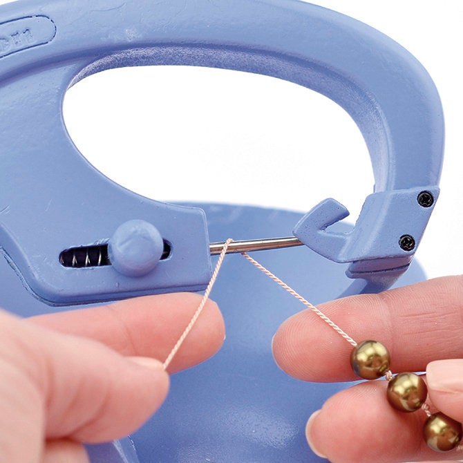 Beadalon Knot-a-Bead Tabletop Knotter Tool ,Bead Knotter ,Jewellery Makingting Tool, Hobby Craft Tool,