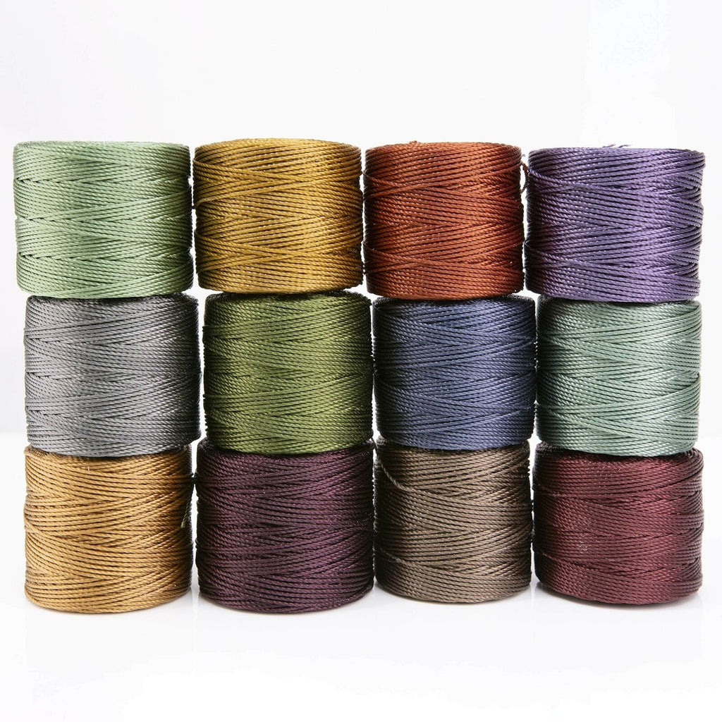 Beading Cord S-Lon Forest  Beading Cord Mix Spool , Beadsmith , Jewellery Making Tool, Art &  Craft Tool,Hobbt Craft Tools