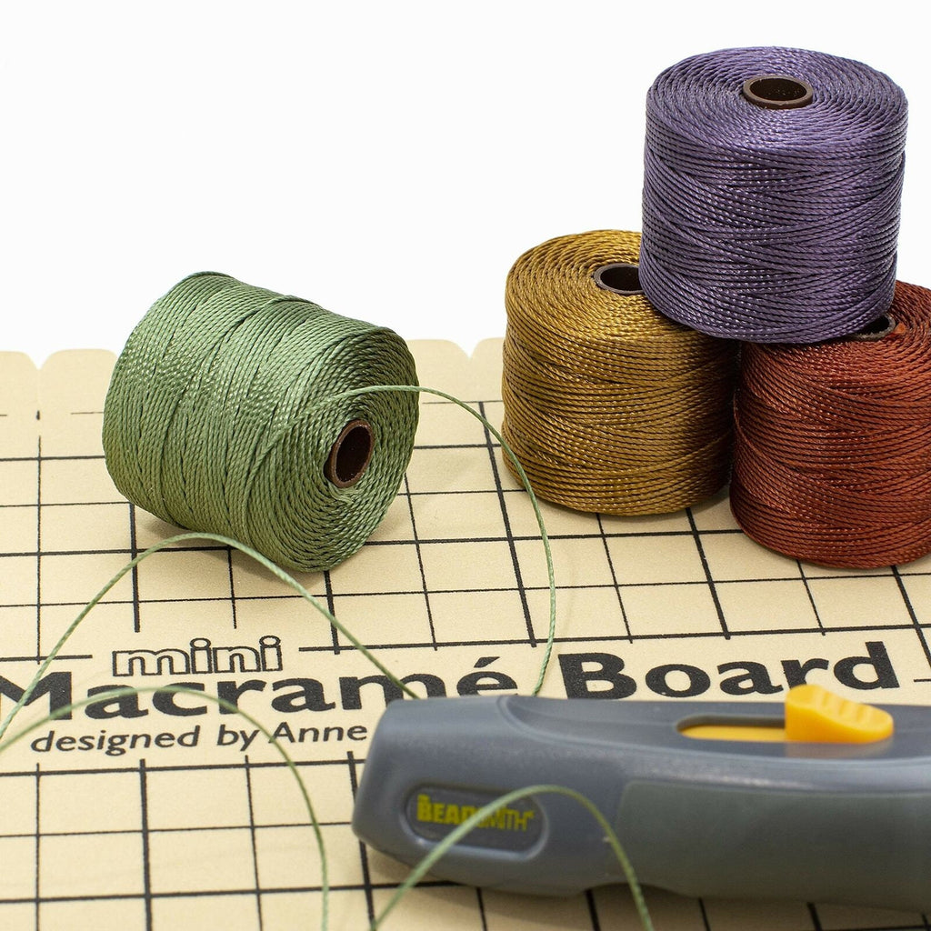 Beading Cord S-Lon Forest  Beading Cord Mix Spool , Beadsmith , Jewellery Making Tool, Art &  Craft Tool,Hobbt Craft Tools