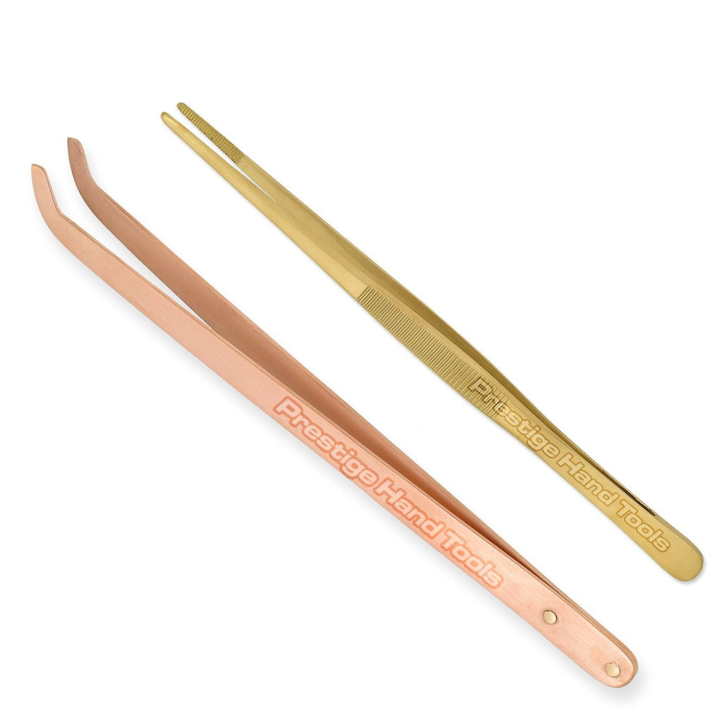 Copper & Brass Tweezers Tongs for acid Pickling Solution Tools Prestige 2 Pcs