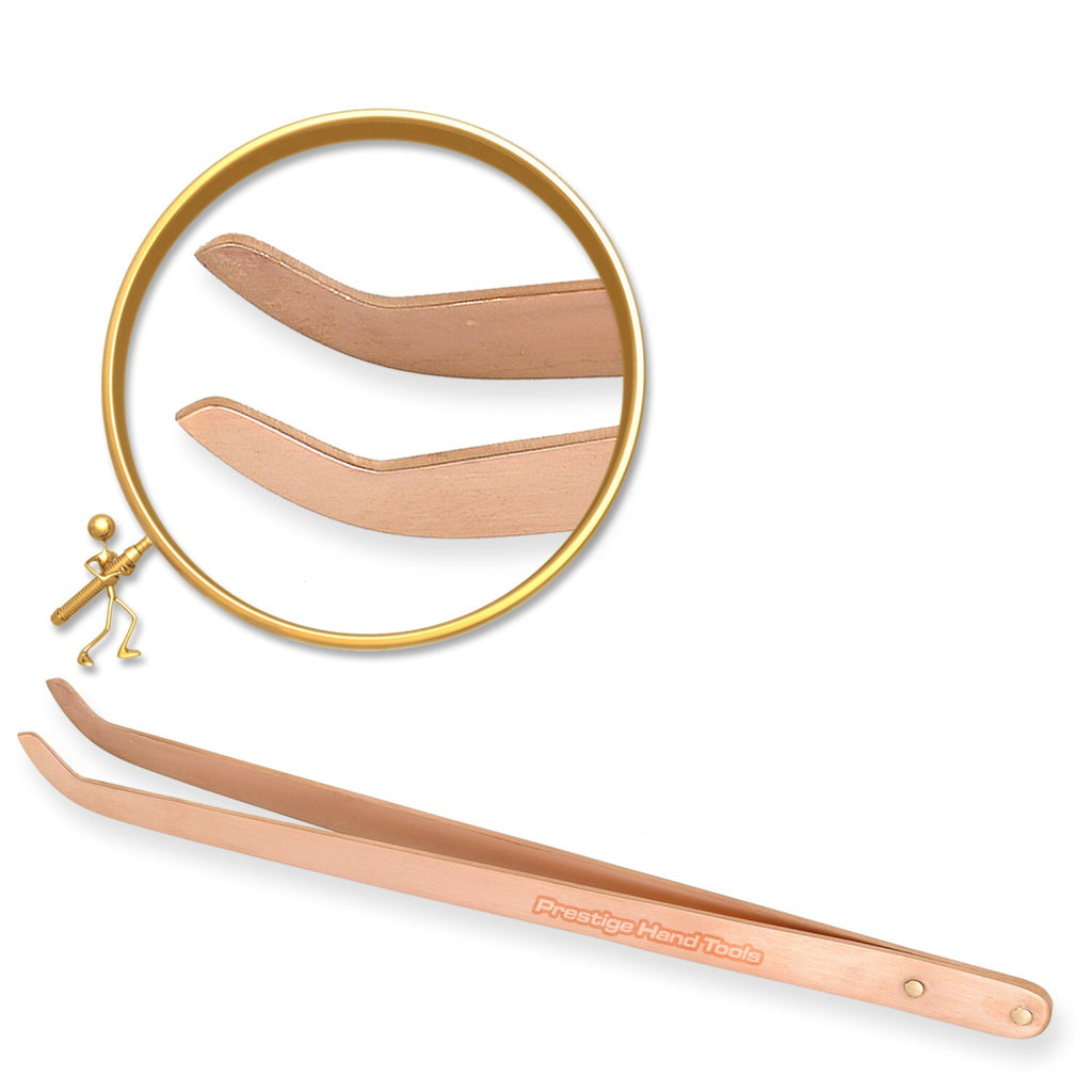 Copper & Brass Tweezers Tongs for acid Pickling Solution Tools Prestige 2 Pcs