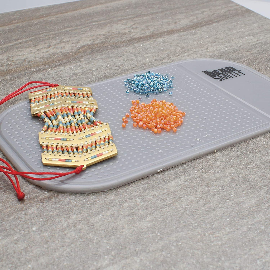 Beadsmith Sticky Bead Mat 3.25"x 5.5" Beading Mat, Jewellery Making tool, Art & Craft tool, Hobby Craft tool