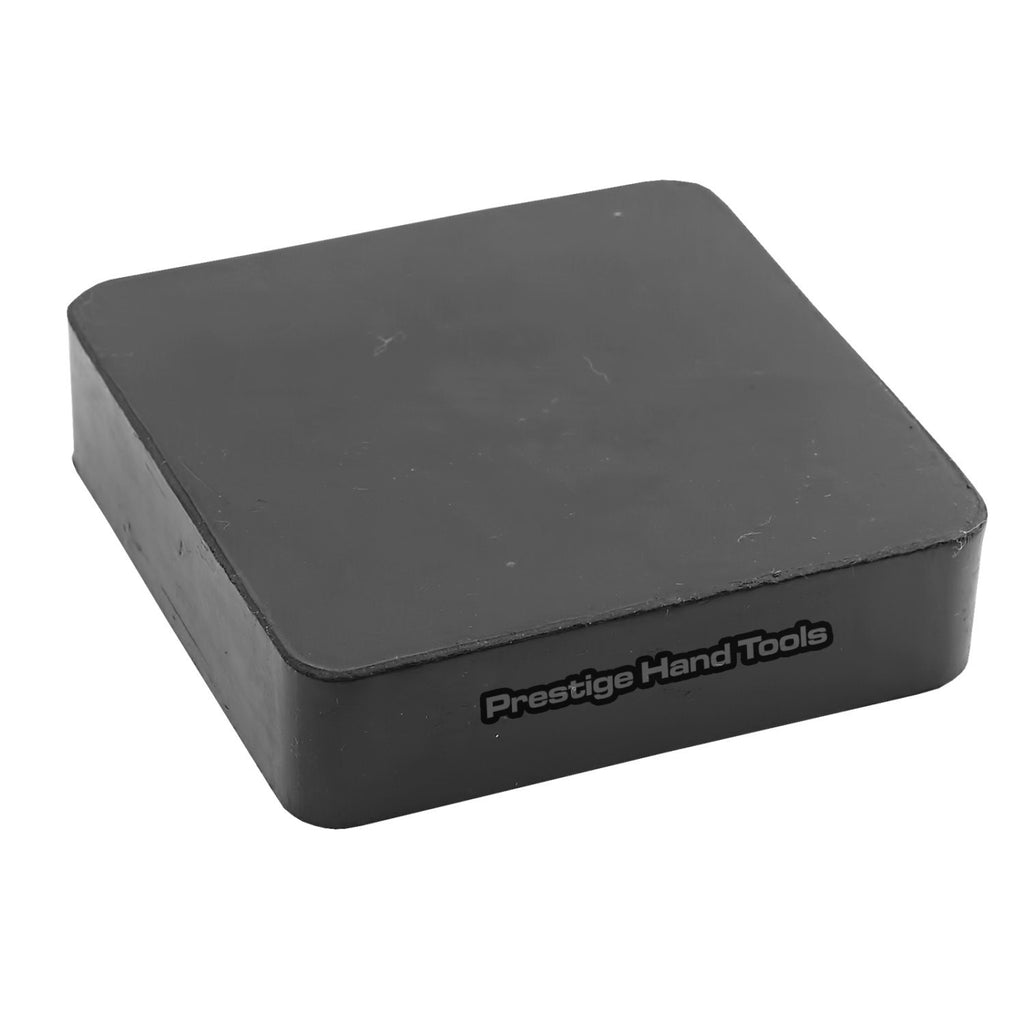 Prestige Hard Rubber Bench Block Base Solid Dapping jewellery making tools 4"x4"x1" # 1148