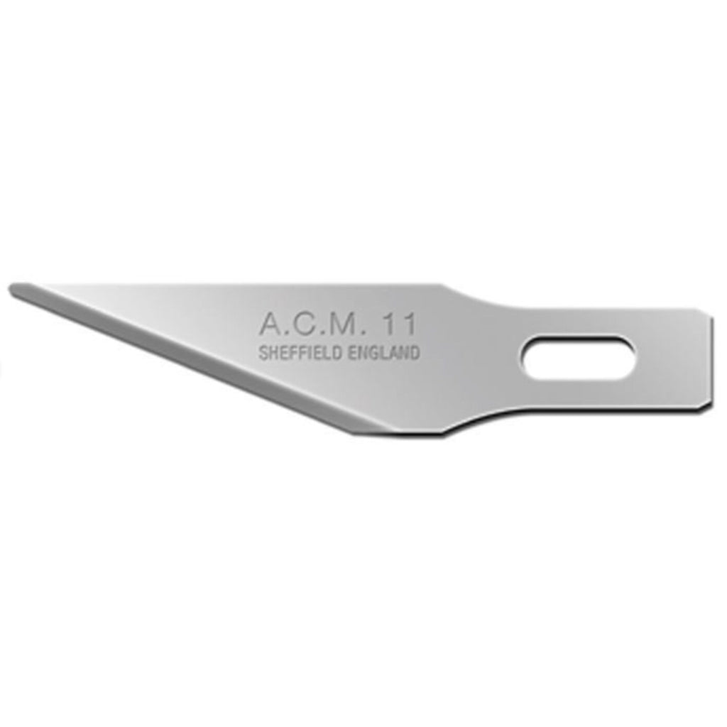 Swann Morton ACM No.1 Handle with No.11 Blade & Guard | Precision Craft Knife for Art, Design & Model Making