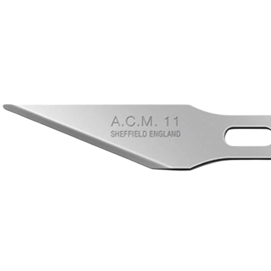 Swann-Morton A.C.M. Blades No.11 Craft Blades – Precision Point Blades for Art, Craft & Modelling
