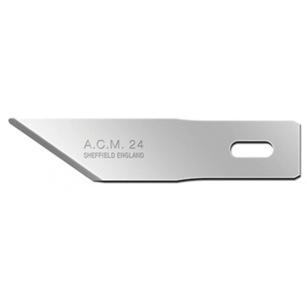 10 x Swann-Morton ACM Blades No.24 – Craft & Modelling Tools for Art, Design, and Hobby Use