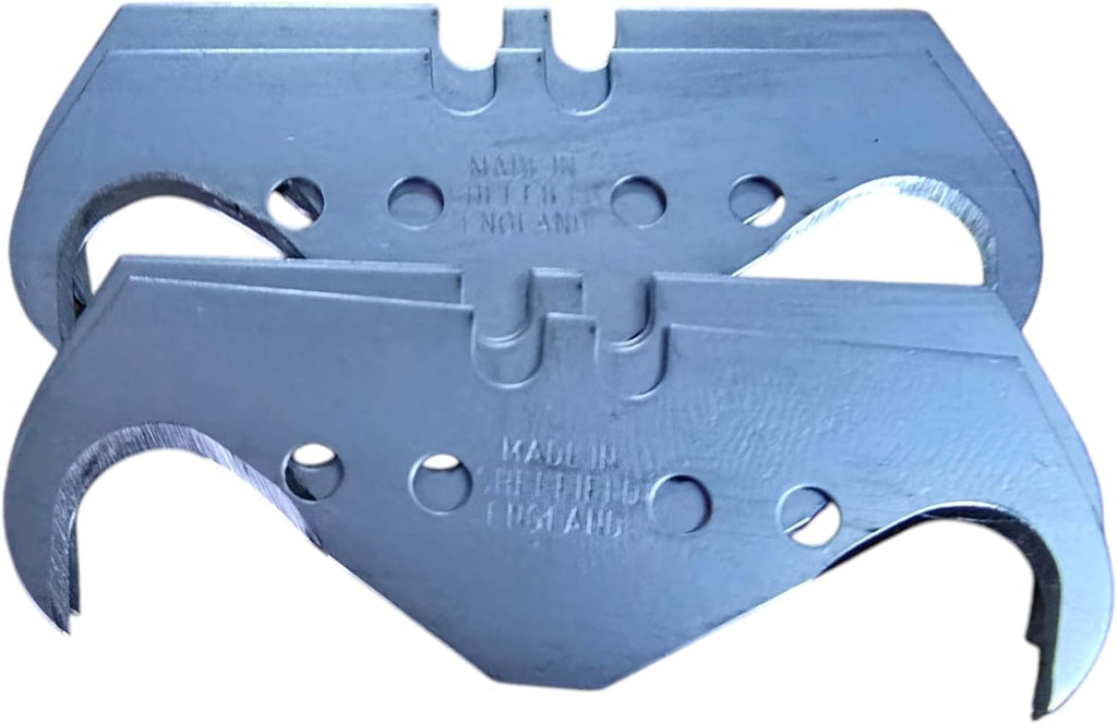 100 x Super Hook Carpet Knife Blades – Premium Quality – Made in Sheffield, England