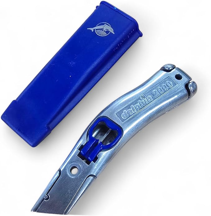 Delphin 2000 Trimming Knife Handles with Holsters | Professional Carpet Fitter & Crafting Tools