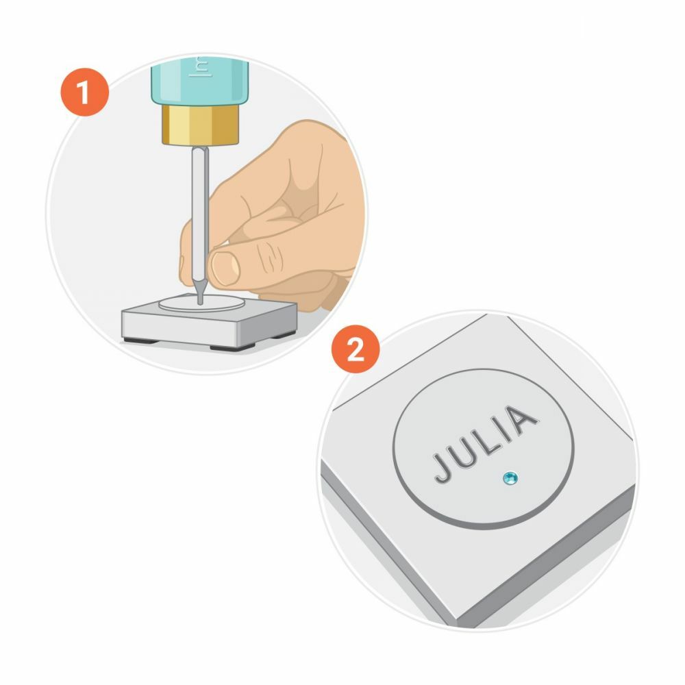 Crystal Setter Kit With Assorted Birthstone Crystals,ImpressArt Jewellery ToolS