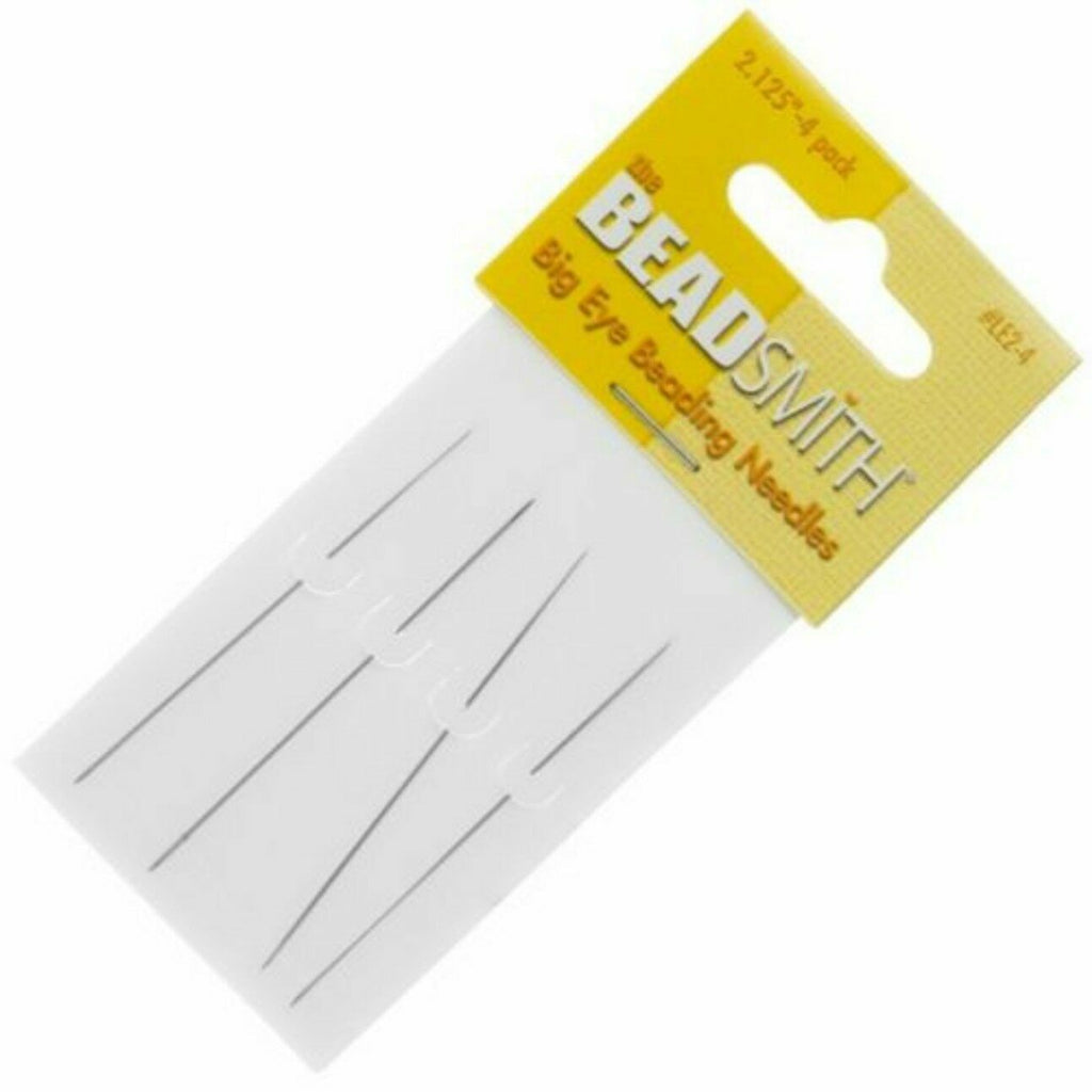 Beadsmith Big Eye Beading Needles 2.125"Pack of 4,Jewellery making Tool #LE2-4