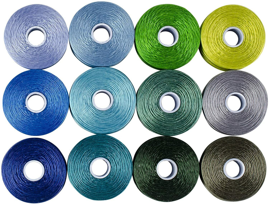 S-LON Beading Thread Variety Pack Of 12pc One Size,Beading,Weaving Tool#SLD-MIX2