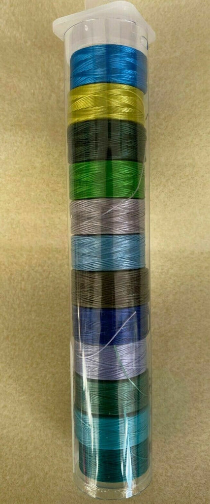 S-LON Beading Thread Variety Pack Of 12pc One Size,Beading,Weaving Tool#SLD-MIX2